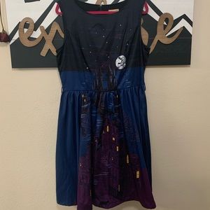 Lindy Bop Dracula‘s castle swing dress